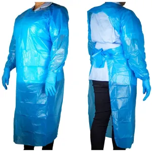 100 Long Sleeve Polycare Gowns