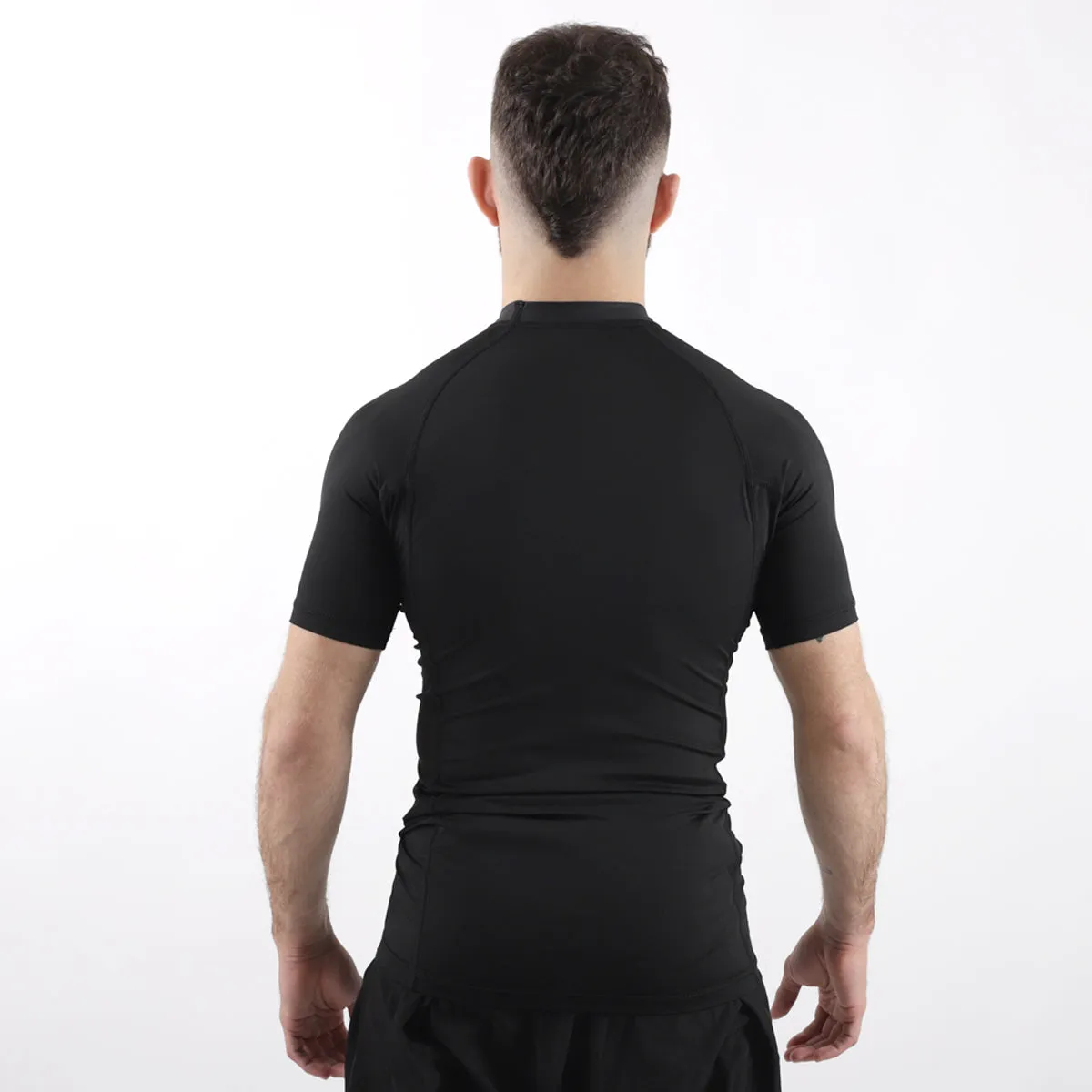 93brand Standard Issue S/S Rash Guard 2-PACK (Black, Smoke Grey)