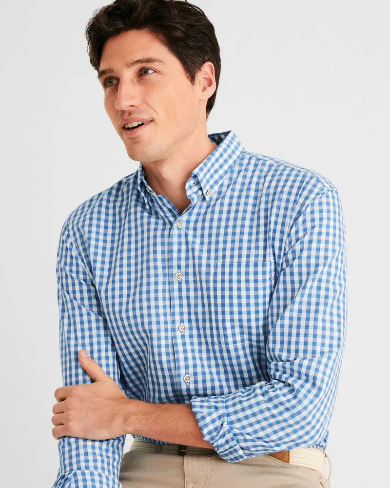 Abner Button Up Shirt- Oceanside