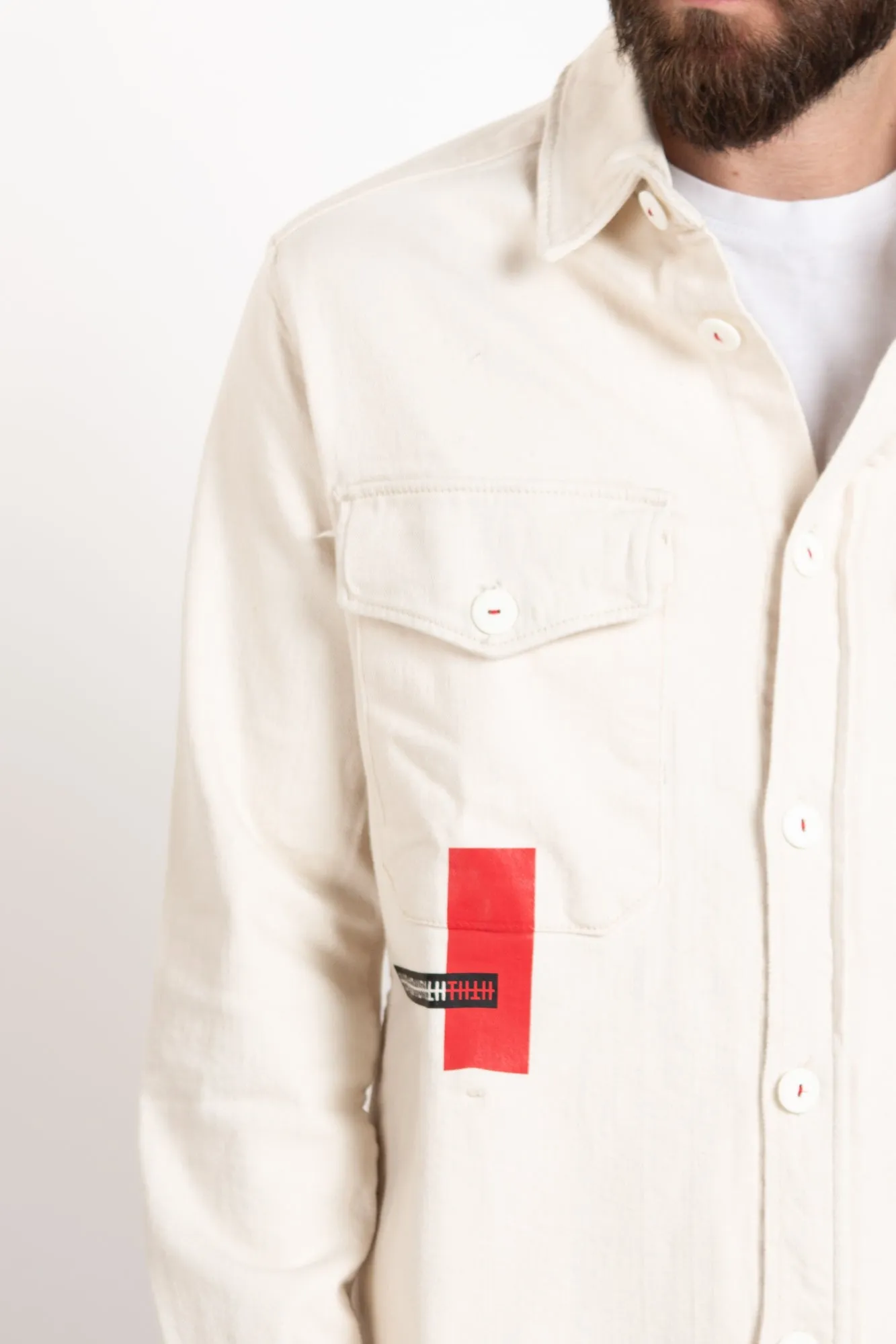Afterdark Overshirt - White