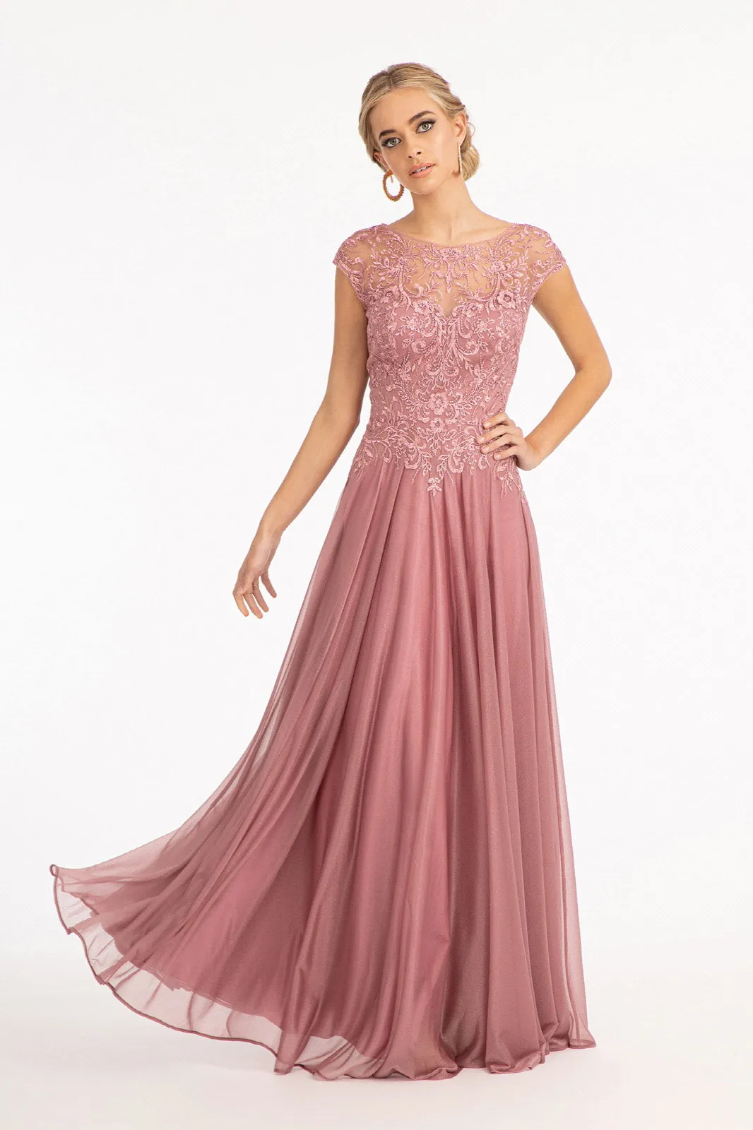 Beads Embellished Embroidered A-line Dress Sale