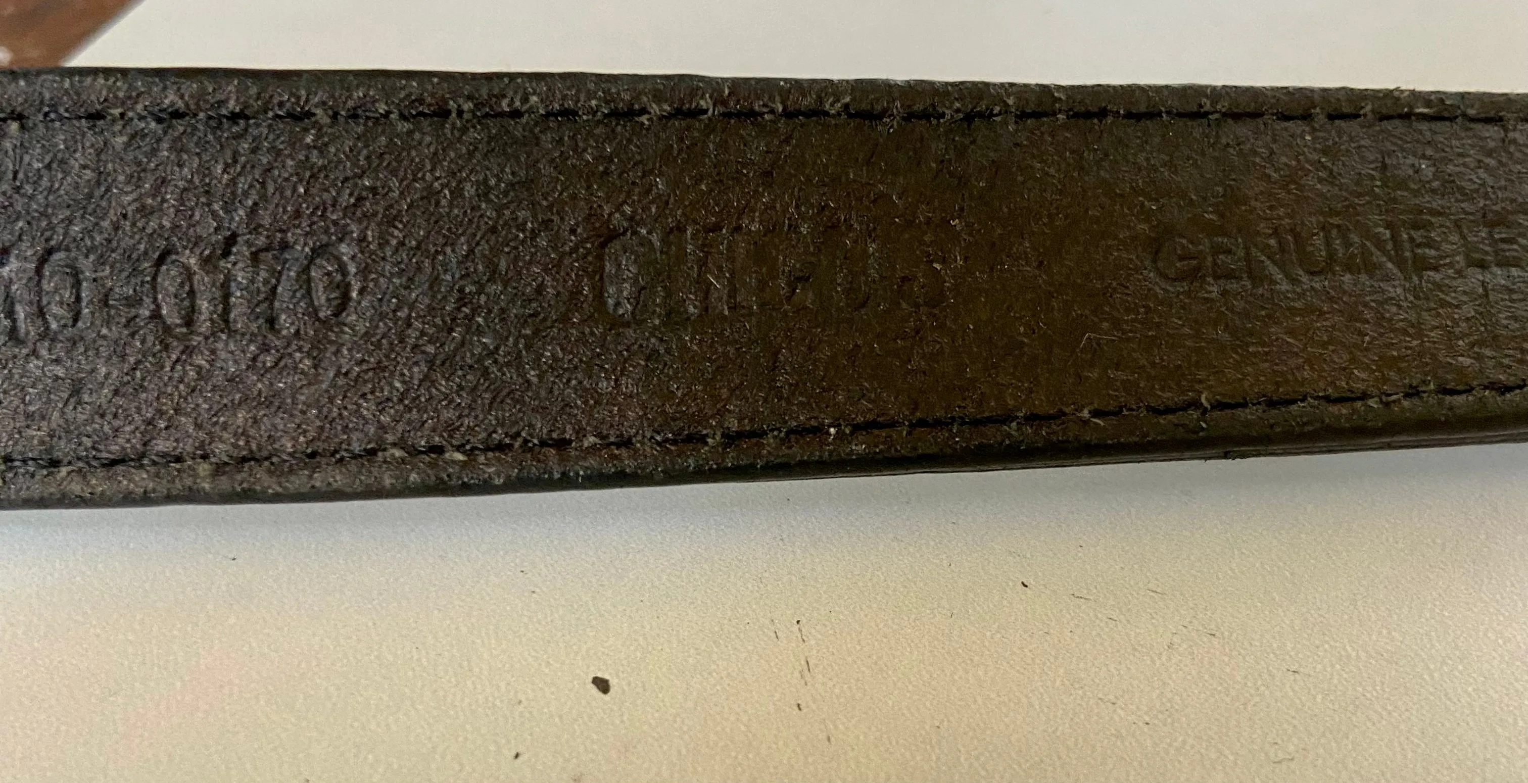 Black Chico’s belt