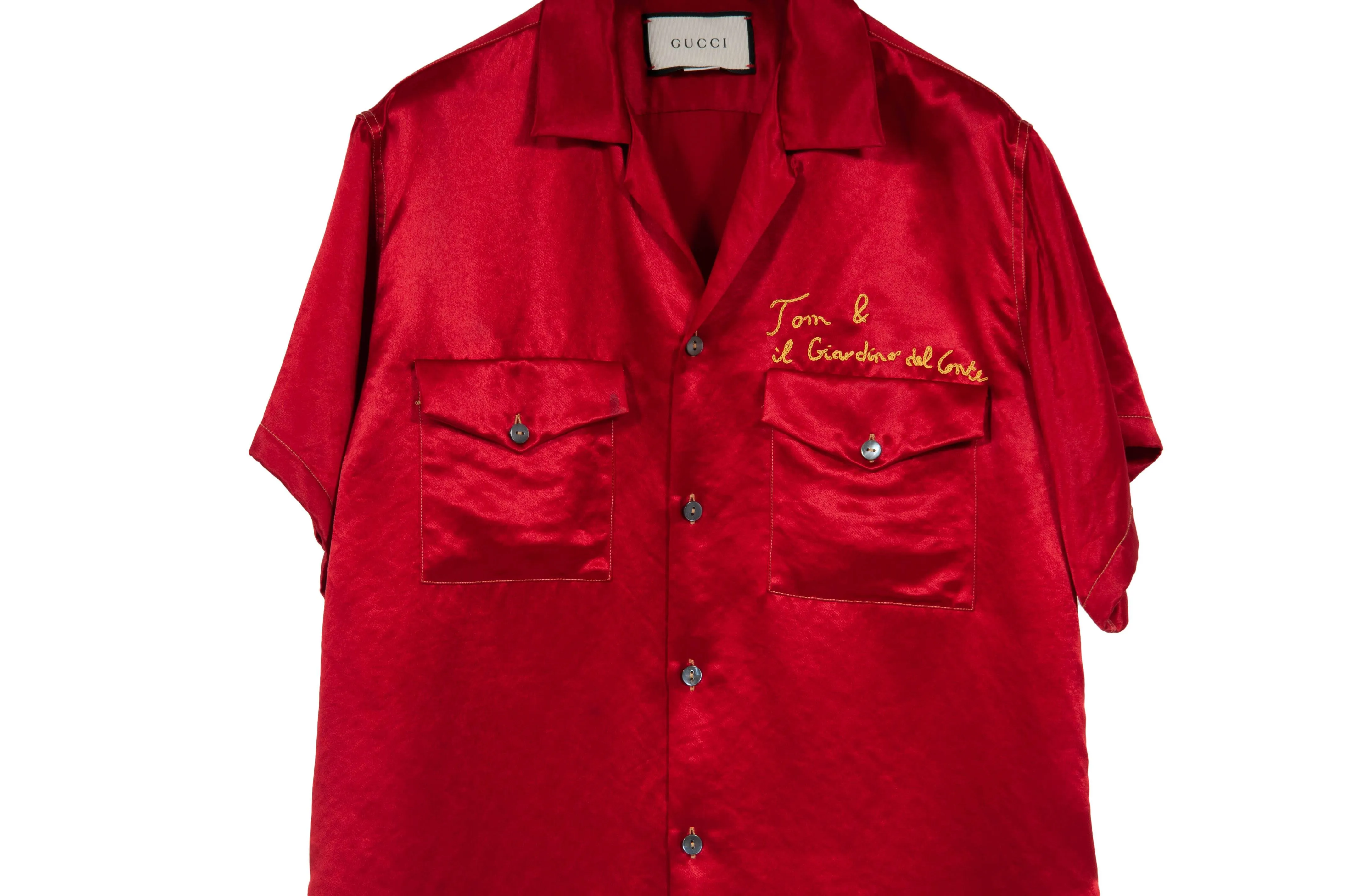 Blind For Love Satin Bowling Shirt