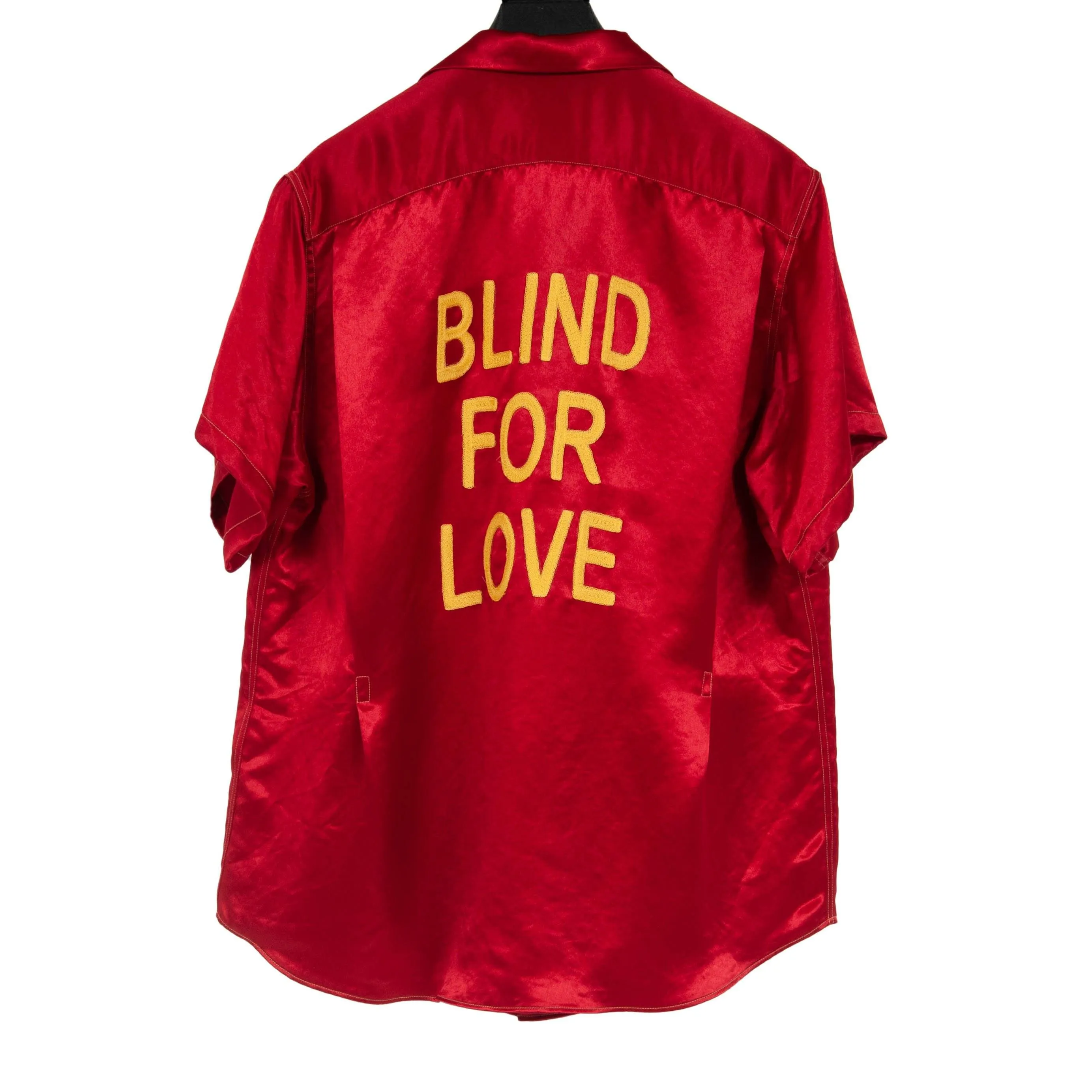Blind For Love Satin Bowling Shirt
