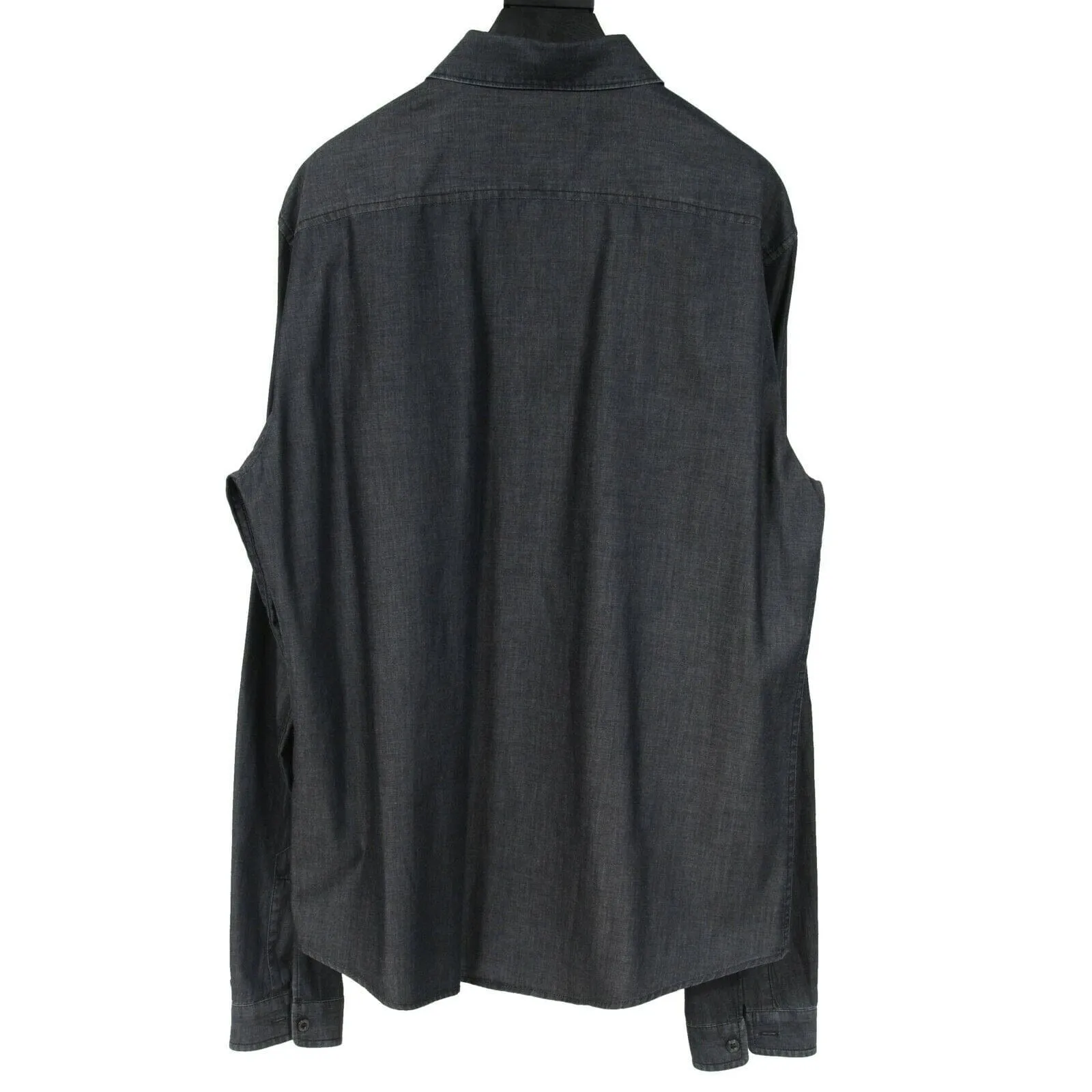 Blue Indigo Denim Duke Fit Button Down Shirt