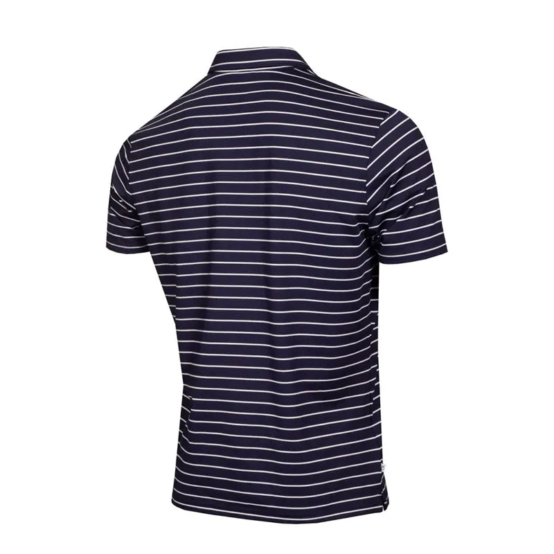 CALVIN KLEIN Silverstone Men's Polo (Evening Blue/White)