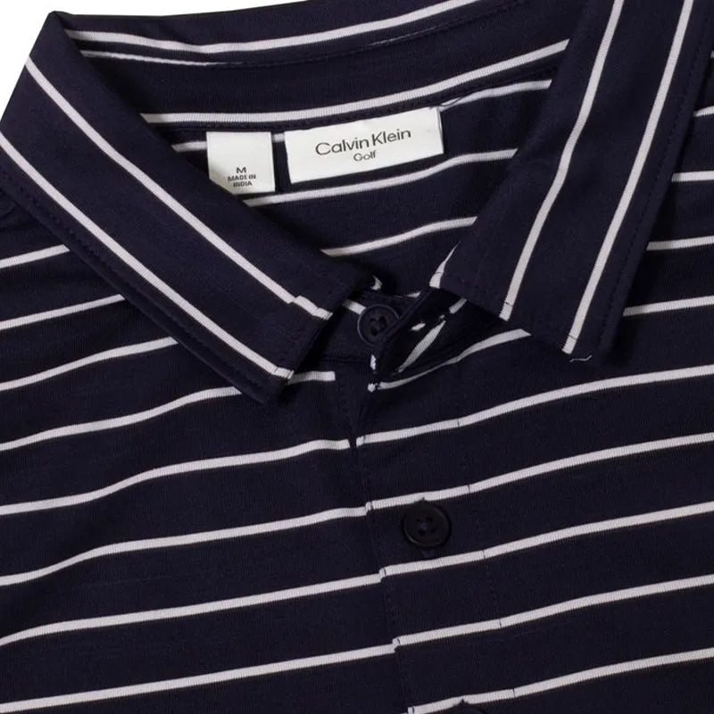 CALVIN KLEIN Silverstone Men's Polo (Evening Blue/White)