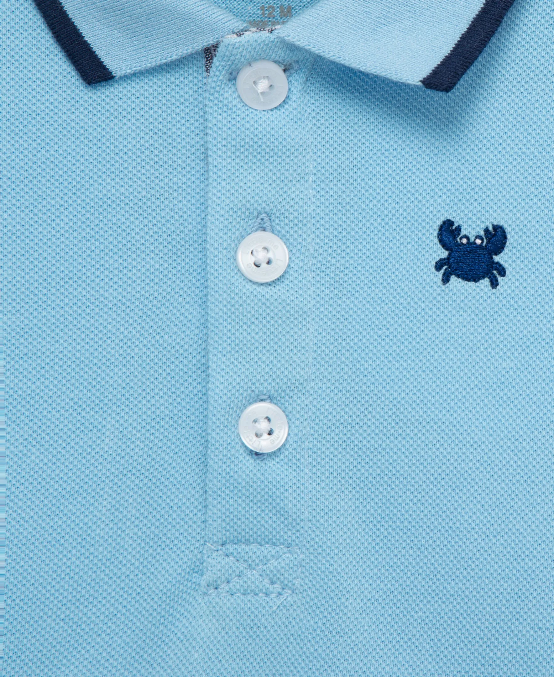 Crab Polo Short Set (2T-4T)