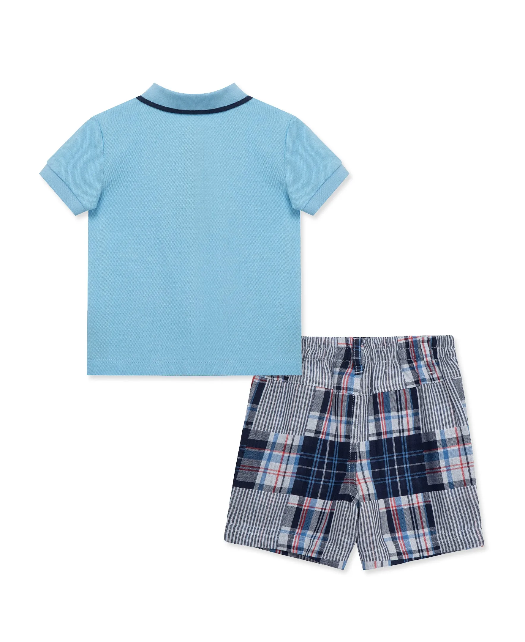 Crab Polo Short Set (2T-4T)