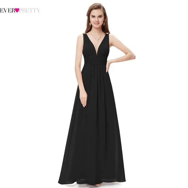 Evening Dresses New Arrival Empire EP09016 Ever Pretty Special Occasion Dresses V Neck Elegant 2017 Evening Dresses