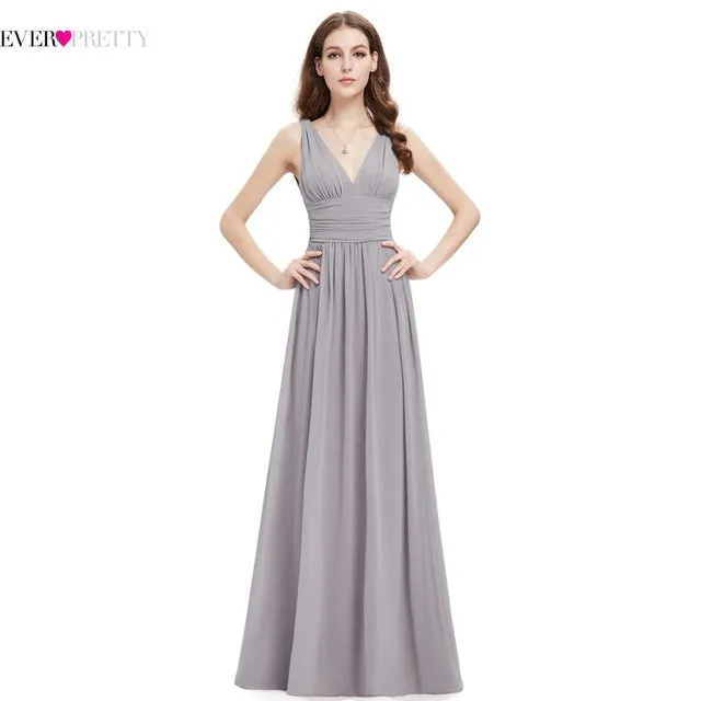 Evening Dresses New Arrival Empire EP09016 Ever Pretty Special Occasion Dresses V Neck Elegant 2017 Evening Dresses