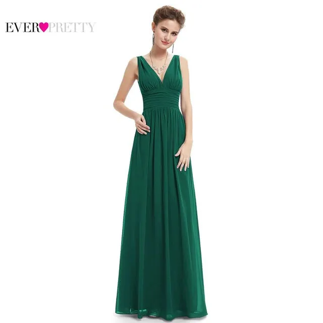 Evening Dresses New Arrival Empire EP09016 Ever Pretty Special Occasion Dresses V Neck Elegant 2017 Evening Dresses