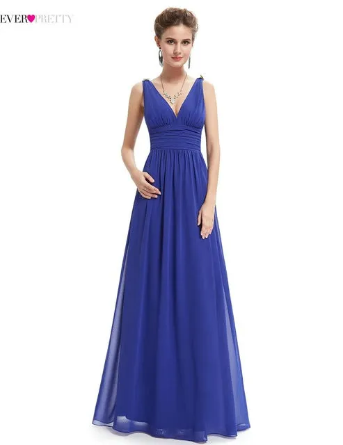 Evening Dresses New Arrival Empire EP09016 Ever Pretty Special Occasion Dresses V Neck Elegant 2017 Evening Dresses