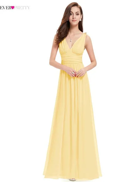 Evening Dresses New Arrival Empire EP09016 Ever Pretty Special Occasion Dresses V Neck Elegant 2017 Evening Dresses