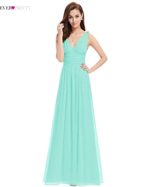 Evening Dresses New Arrival Empire EP09016 Ever Pretty Special Occasion Dresses V Neck Elegant 2017 Evening Dresses