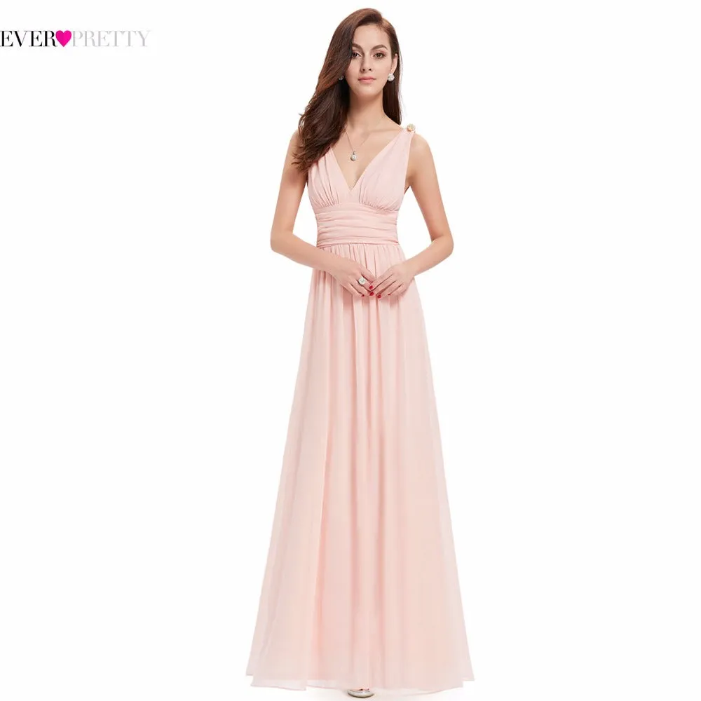 Evening Dresses New Arrival Empire EP09016 Ever Pretty Special Occasion Dresses V Neck Elegant 2017 Evening Dresses