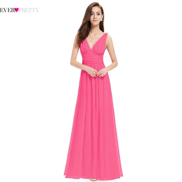 Evening Dresses New Arrival Empire EP09016 Ever Pretty Special Occasion Dresses V Neck Elegant 2017 Evening Dresses