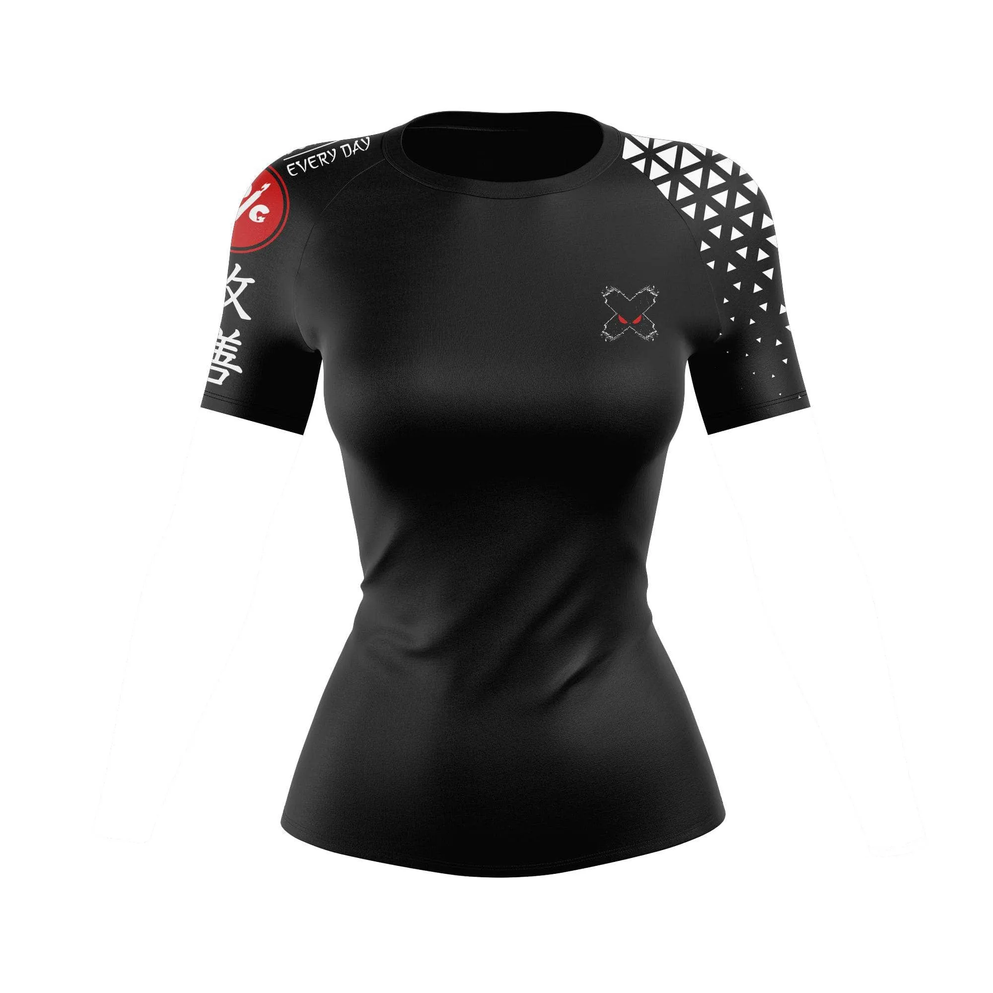 Grappler Women's Rank BJJ Rash Guard