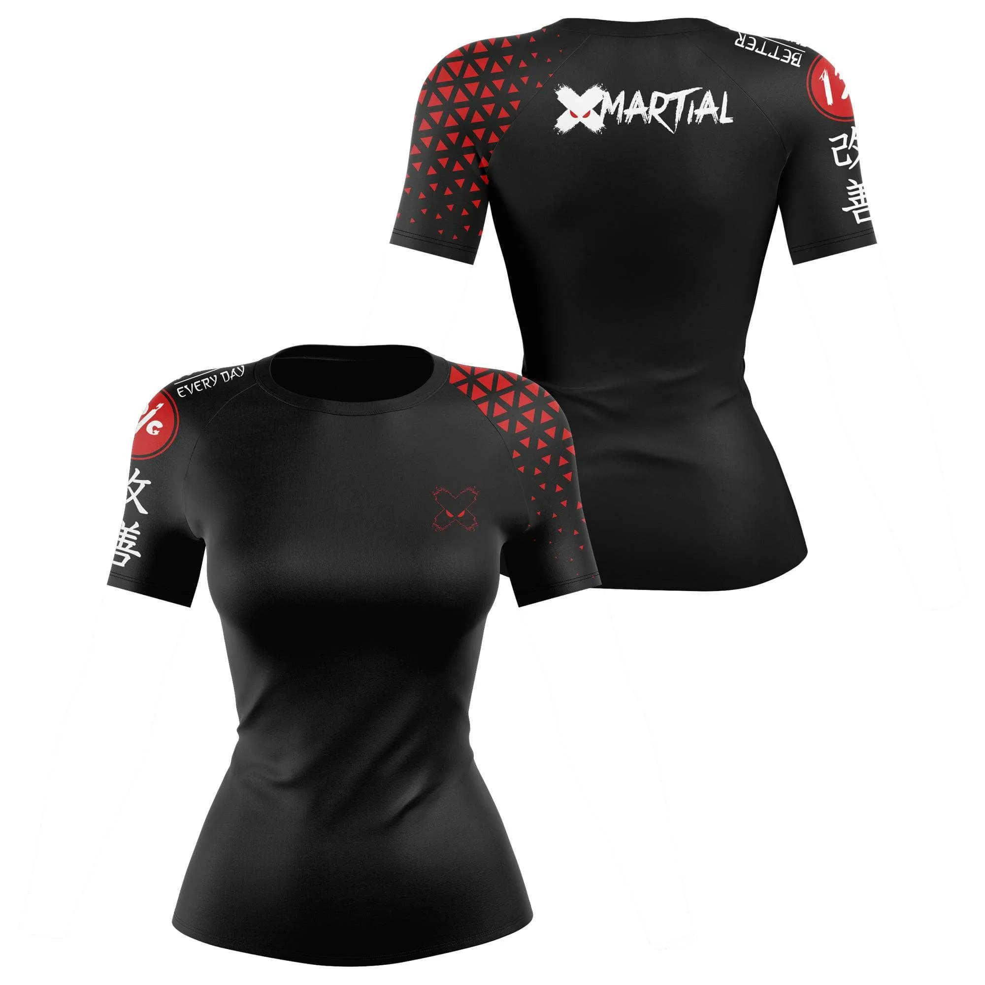 Grappler Women's Rank BJJ Rash Guard