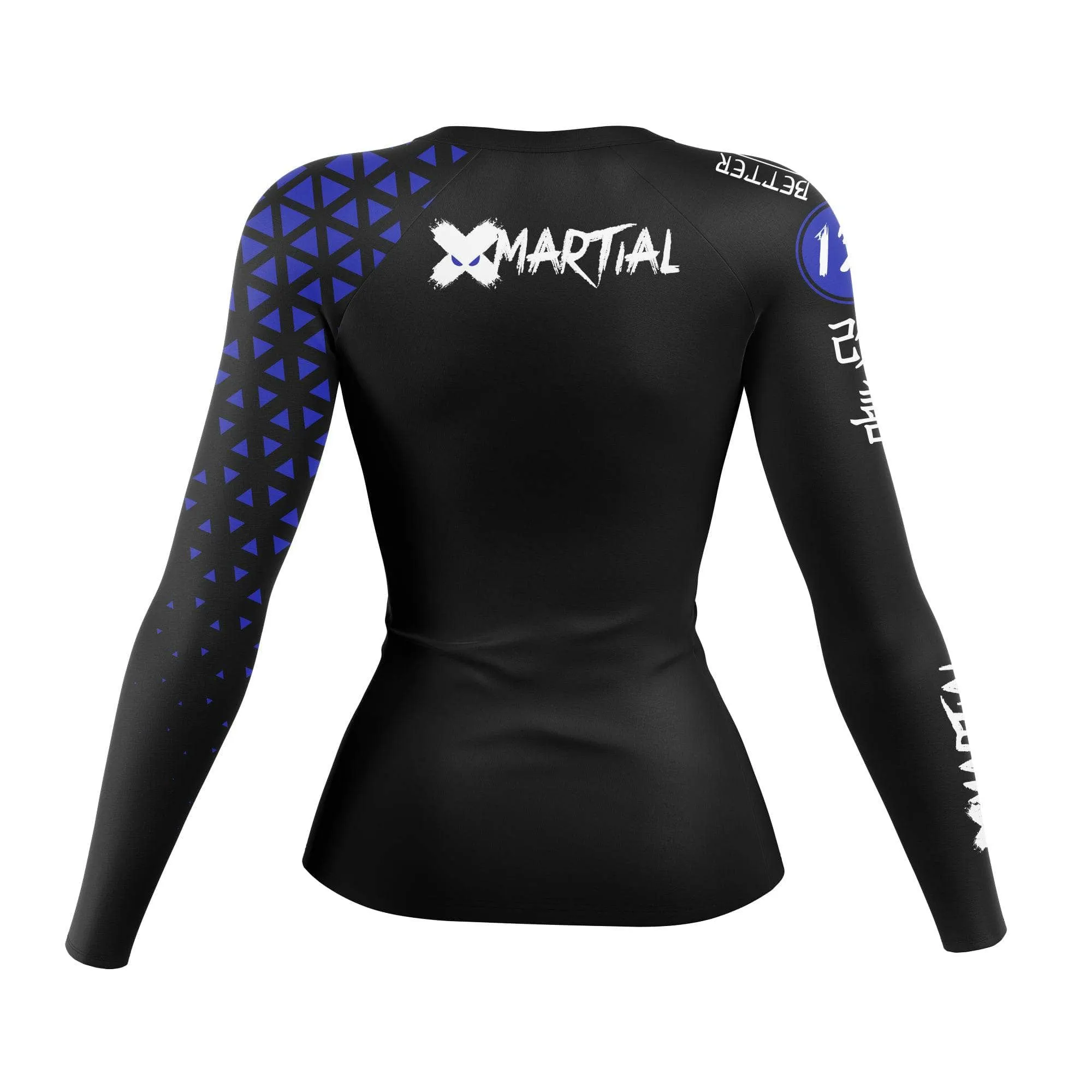 Grappler Women's Rank BJJ Rash Guard