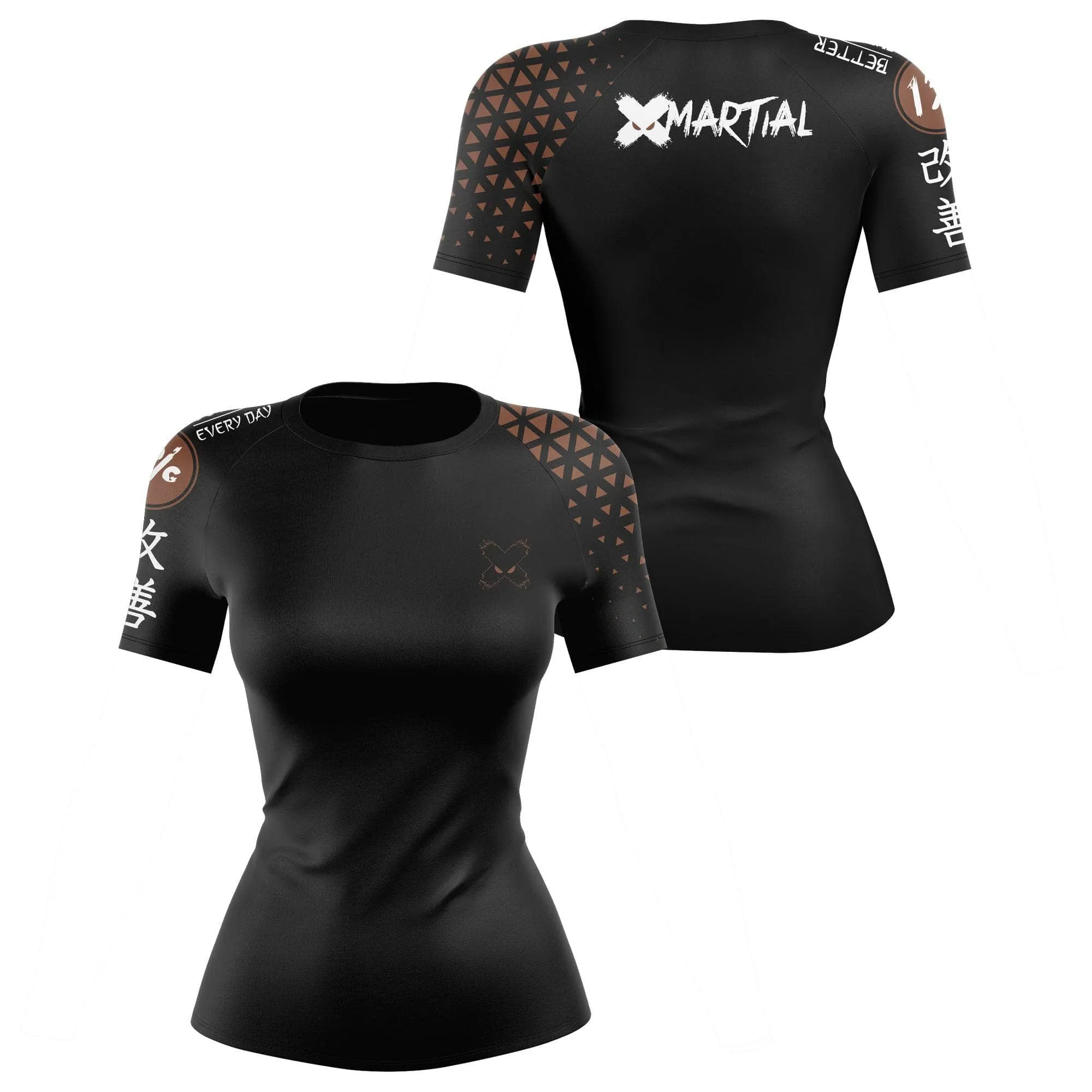 Grappler Women's Rank BJJ Rash Guard
