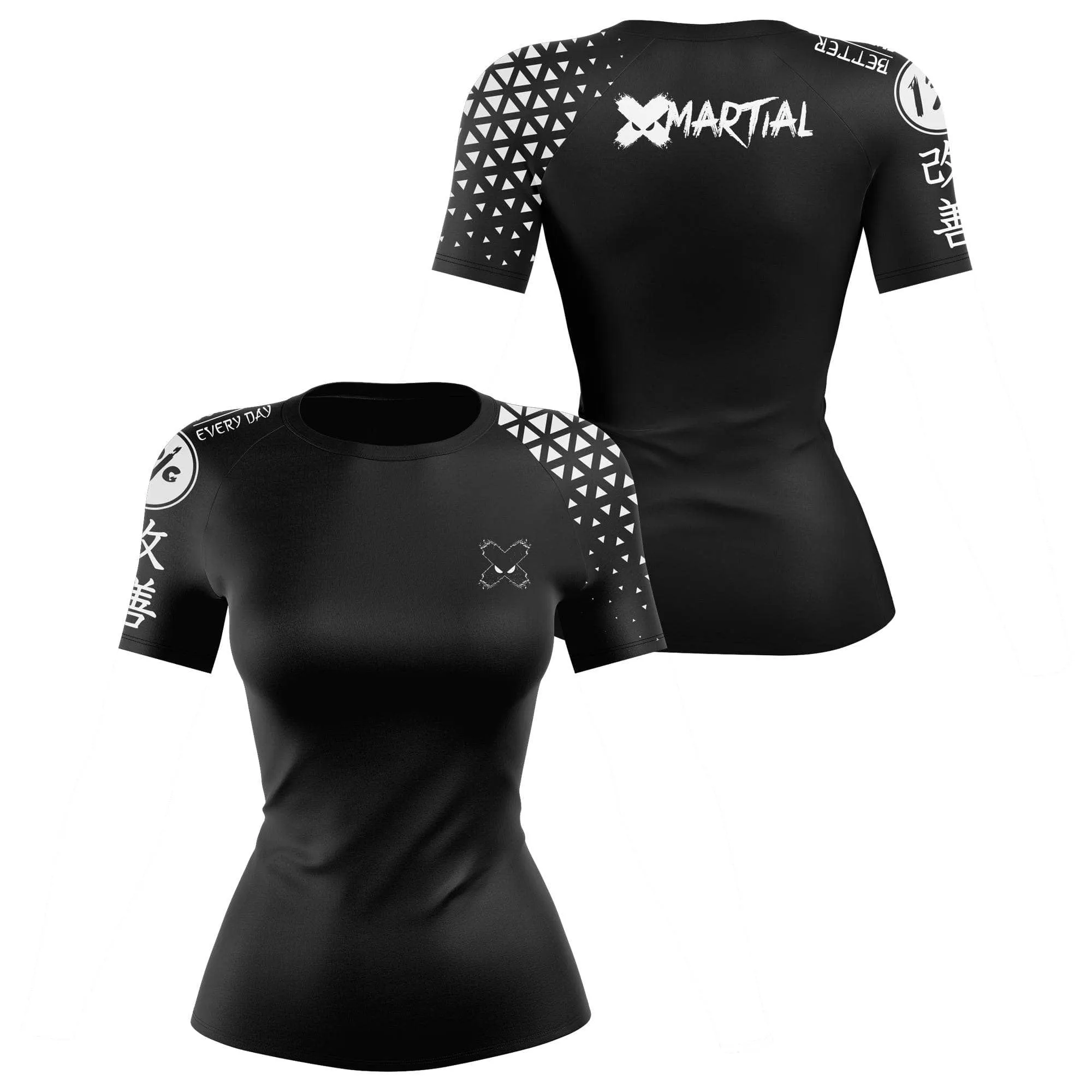 Grappler Women's Rank BJJ Rash Guard