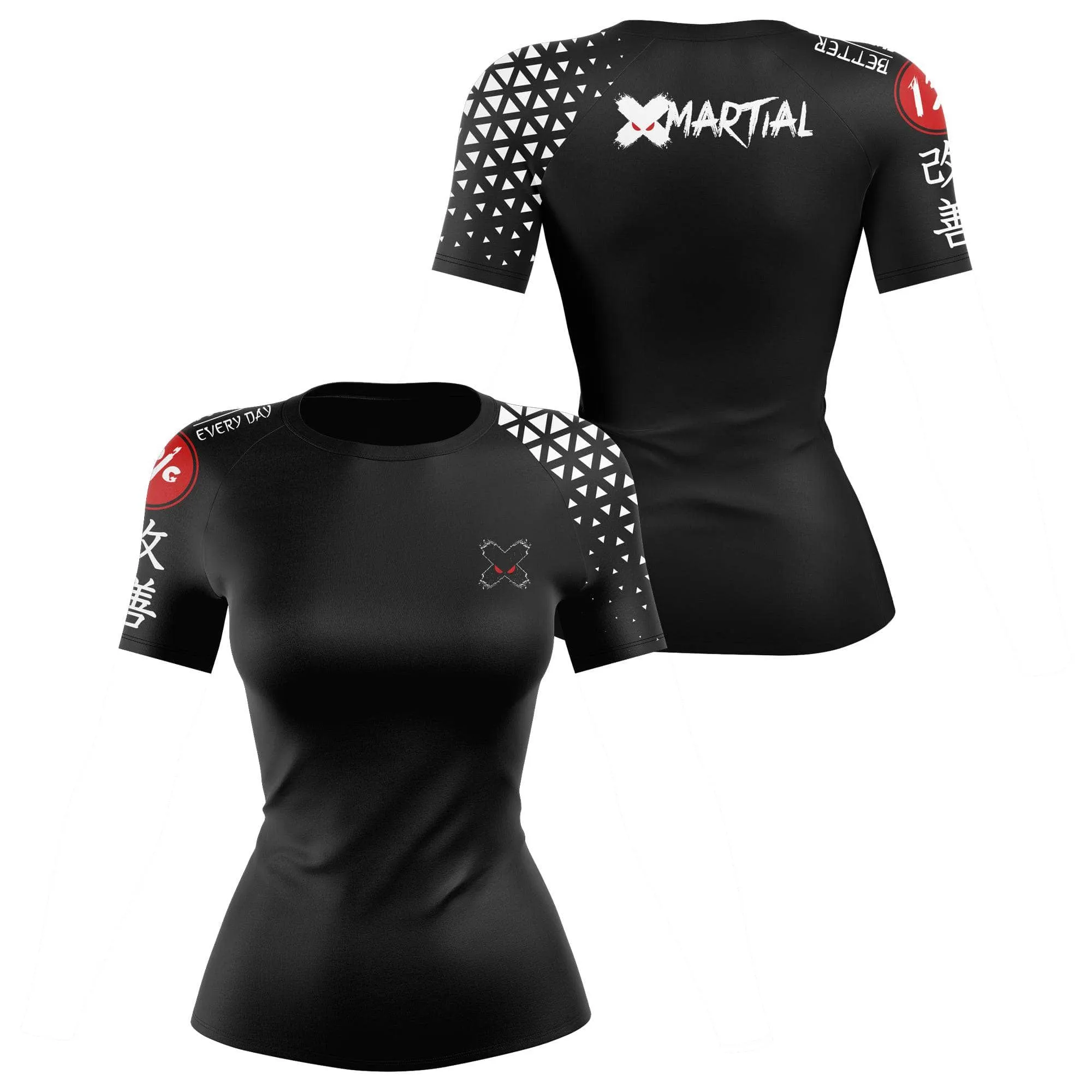 Grappler Women's Rank BJJ Rash Guard