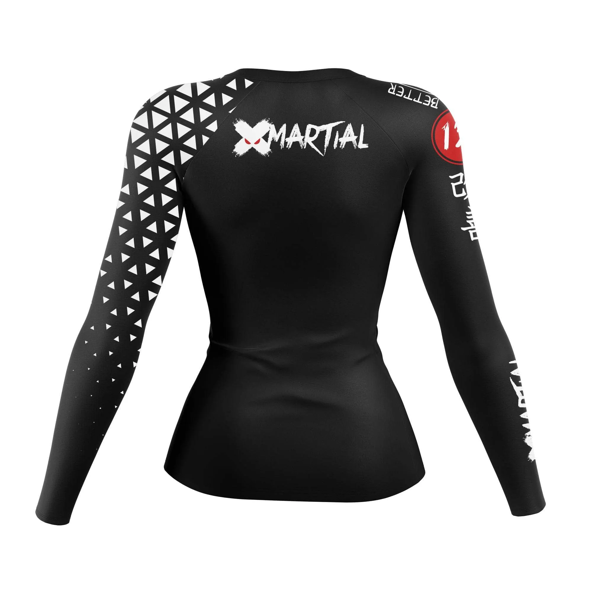 Grappler Women's Rank BJJ Rash Guard