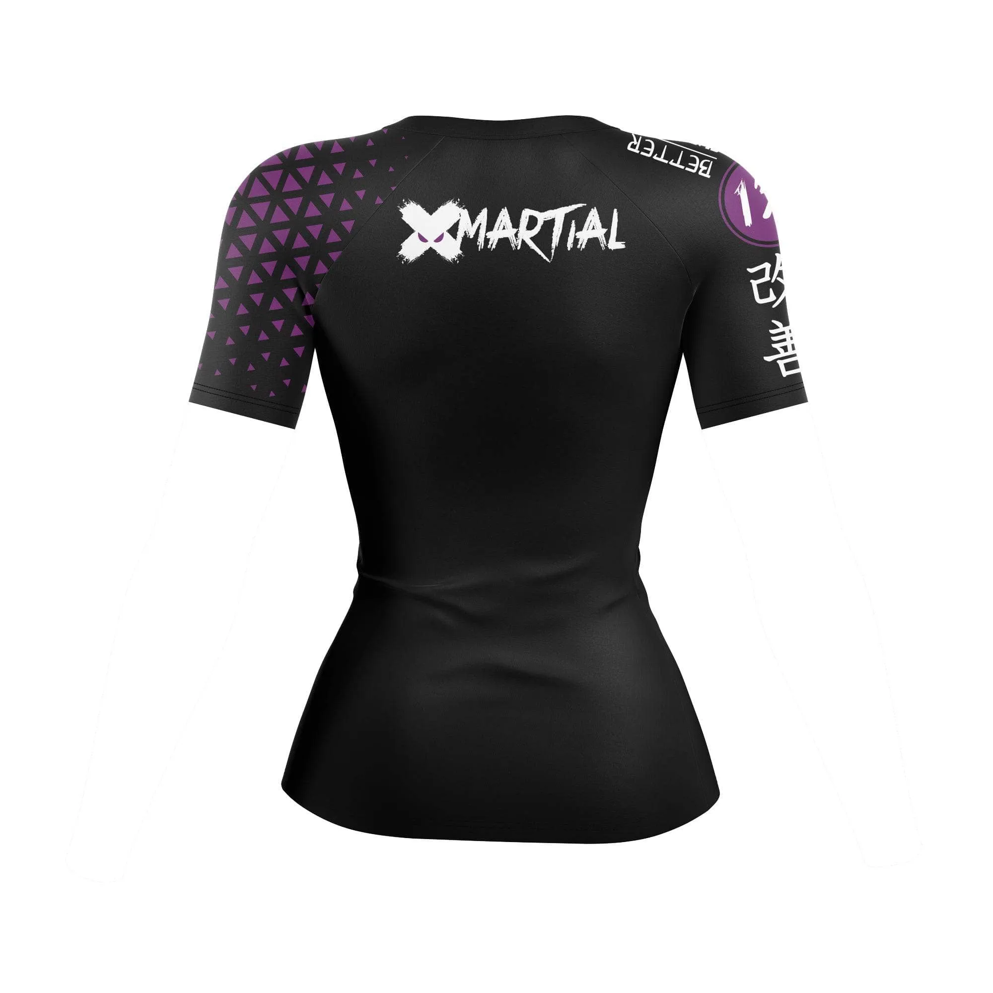 Grappler Women's Rank BJJ Rash Guard