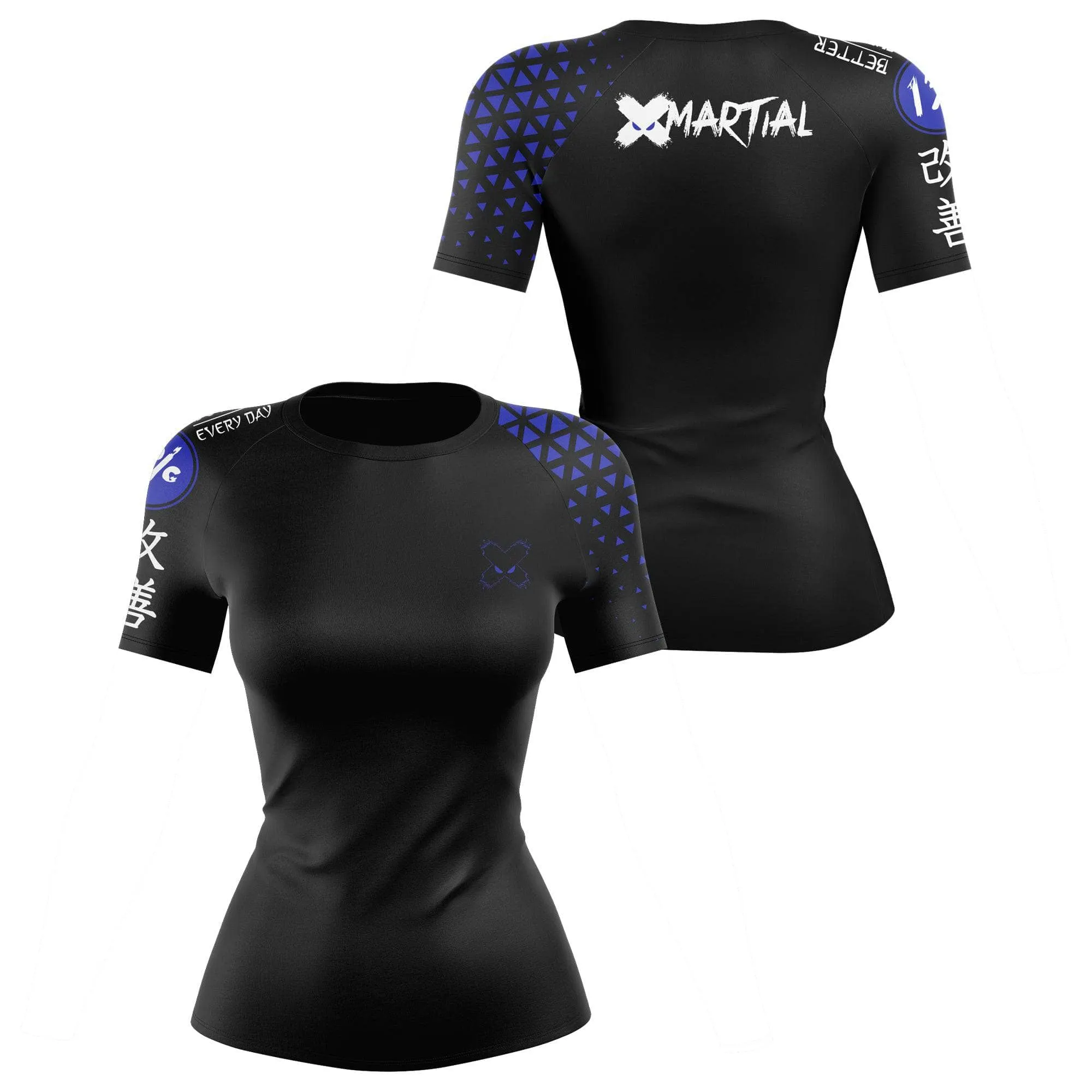 Grappler Women's Rank BJJ Rash Guard