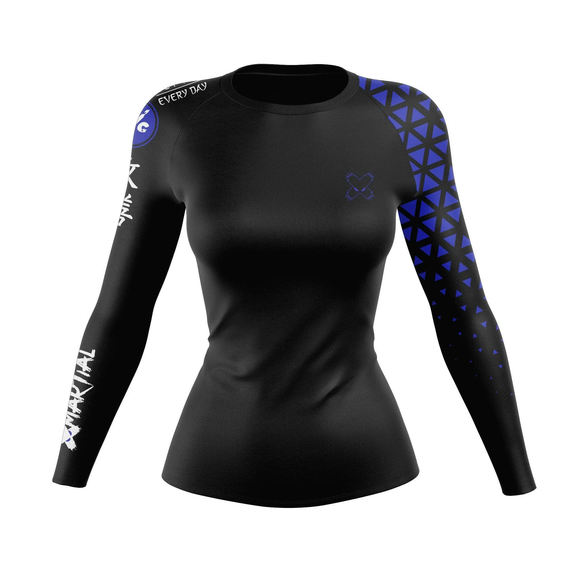 Grappler Women's Rank BJJ Rash Guard