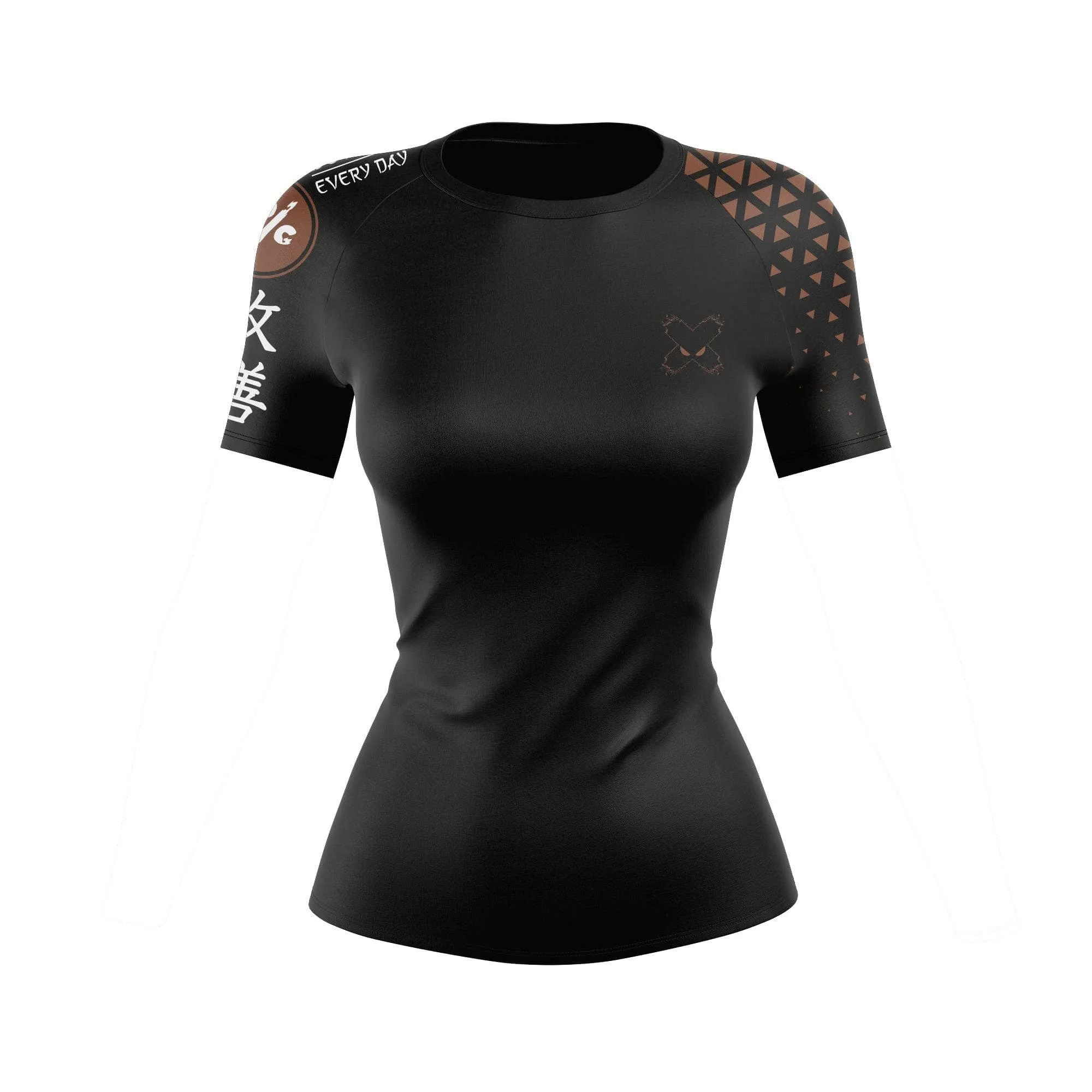 Grappler Women's Rank BJJ Rash Guard