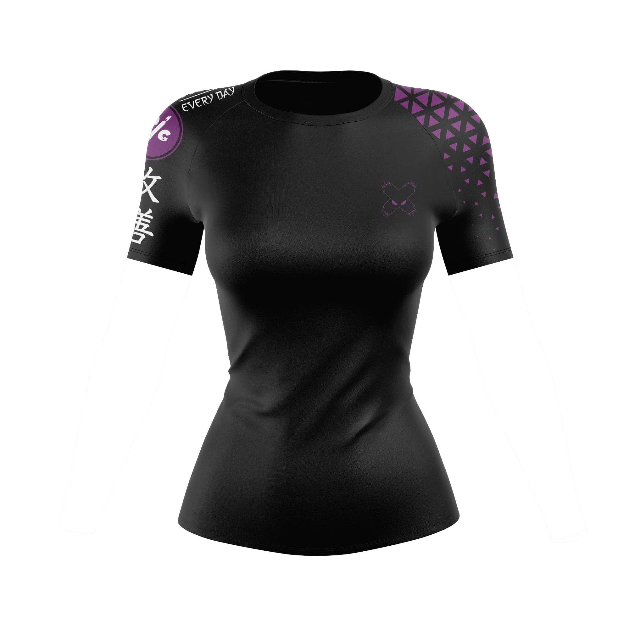 Grappler Women's Rank BJJ Rash Guard