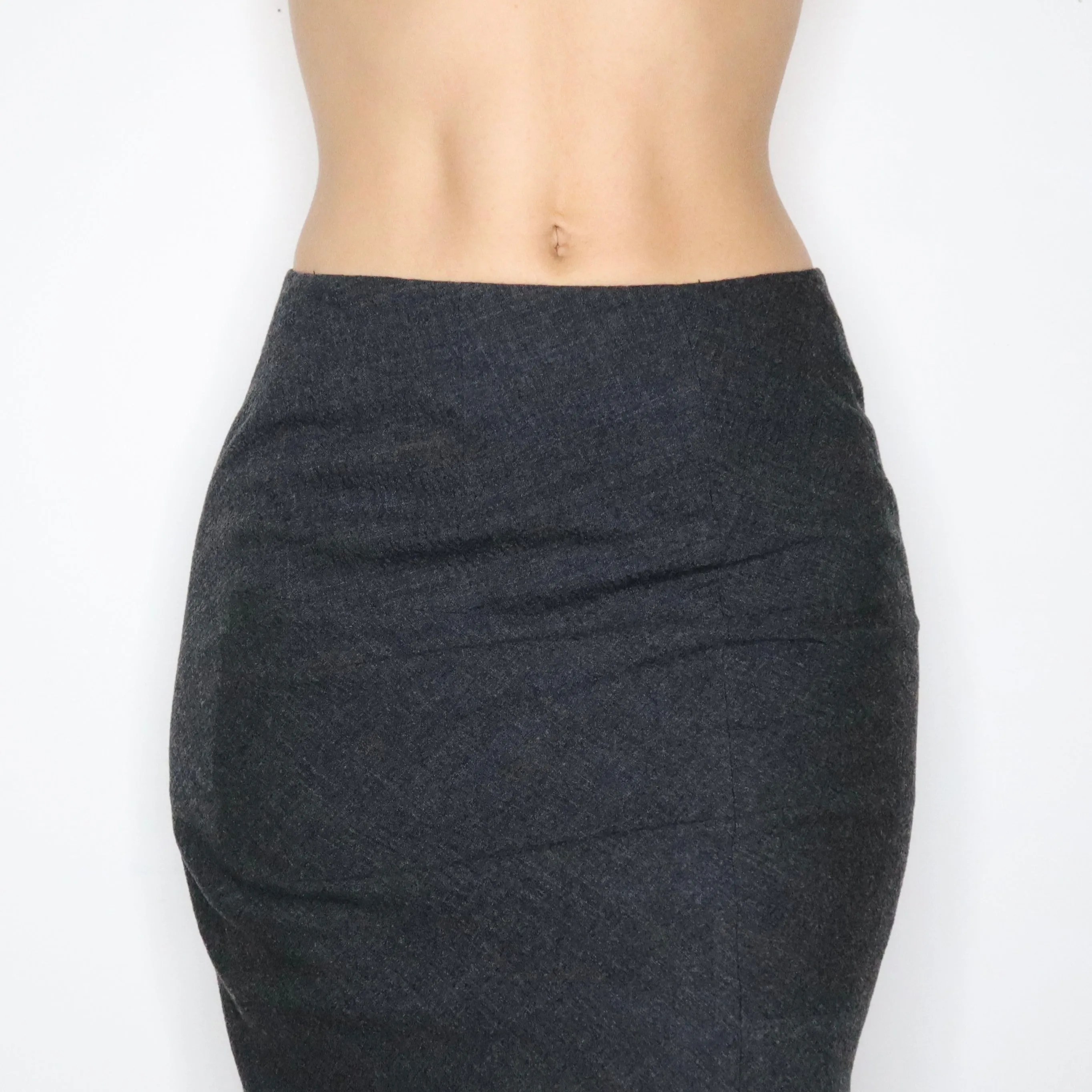 Gray Maxi Skirt (Small)