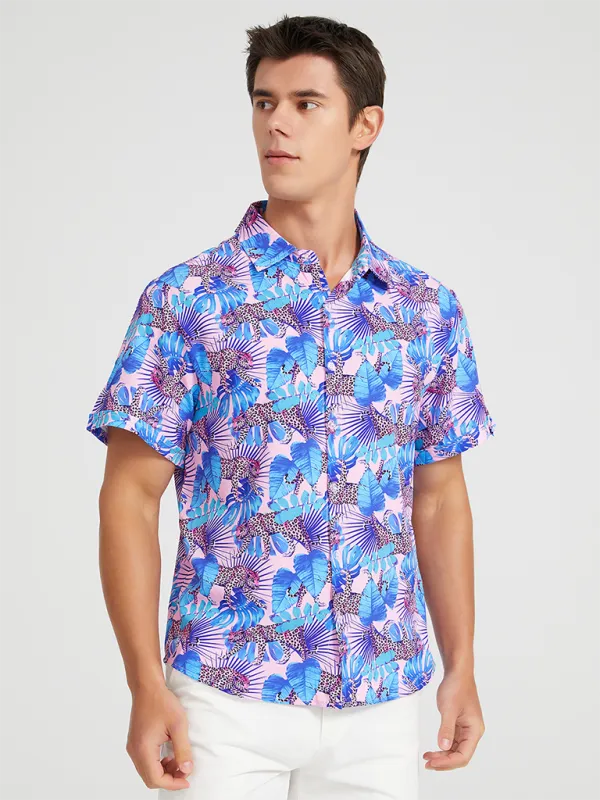 Hawaiian Shirt for Men's Beach Adventures