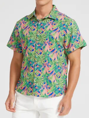 Hawaiian Shirt for Men's Beach Adventures