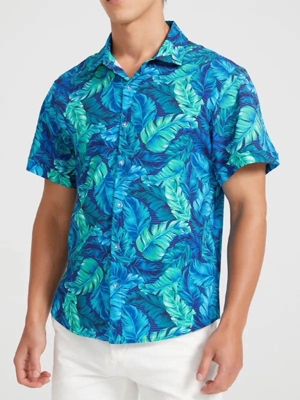 Hawaiian Shirt for Men's Beach Adventures