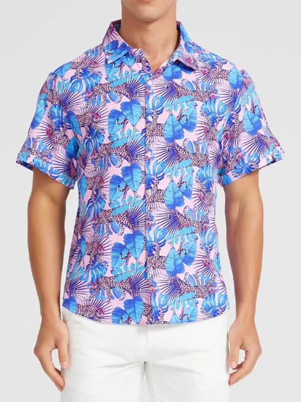 Hawaiian Shirt for Men's Beach Adventures