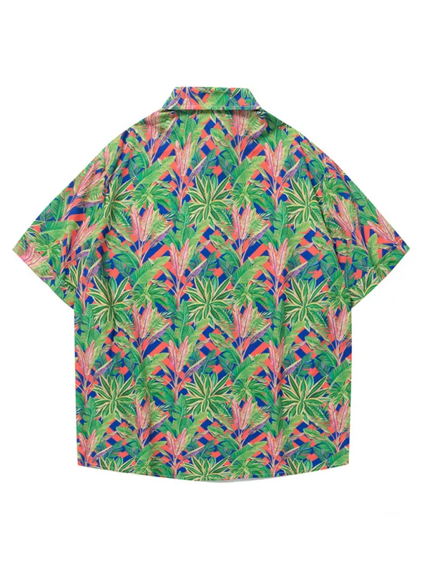 Hawaiian Shirt for Men's Beach Adventures
