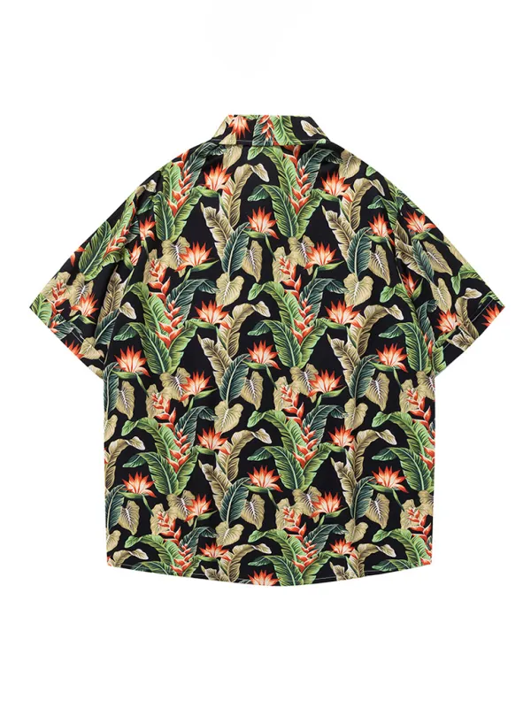 Hawaiian Shirt for Men's Beach Adventures