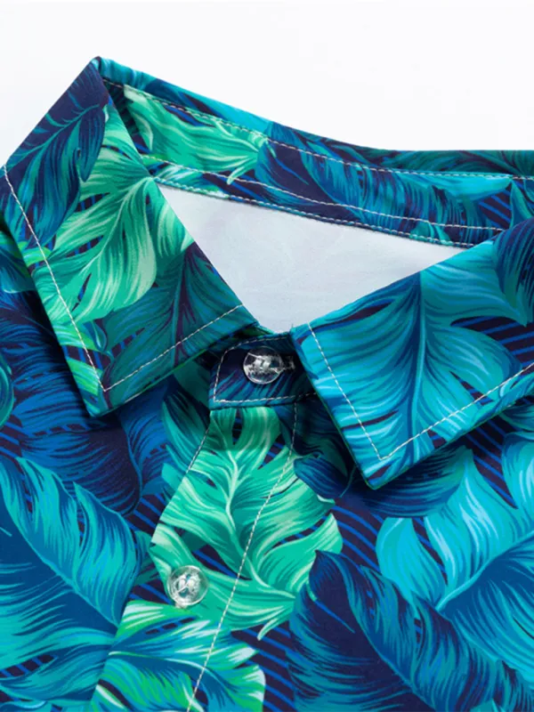 Hawaiian Shirt for Men's Beach Adventures