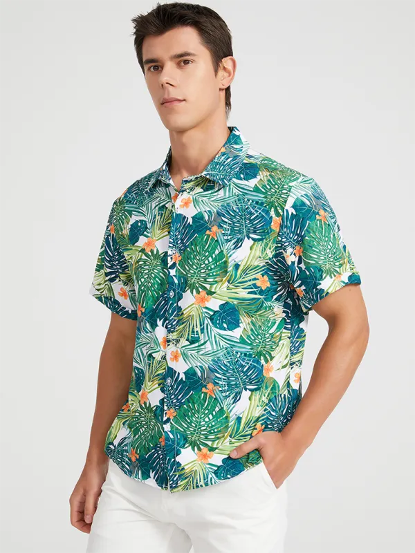 Hawaiian Shirt for Men's Beach Adventures