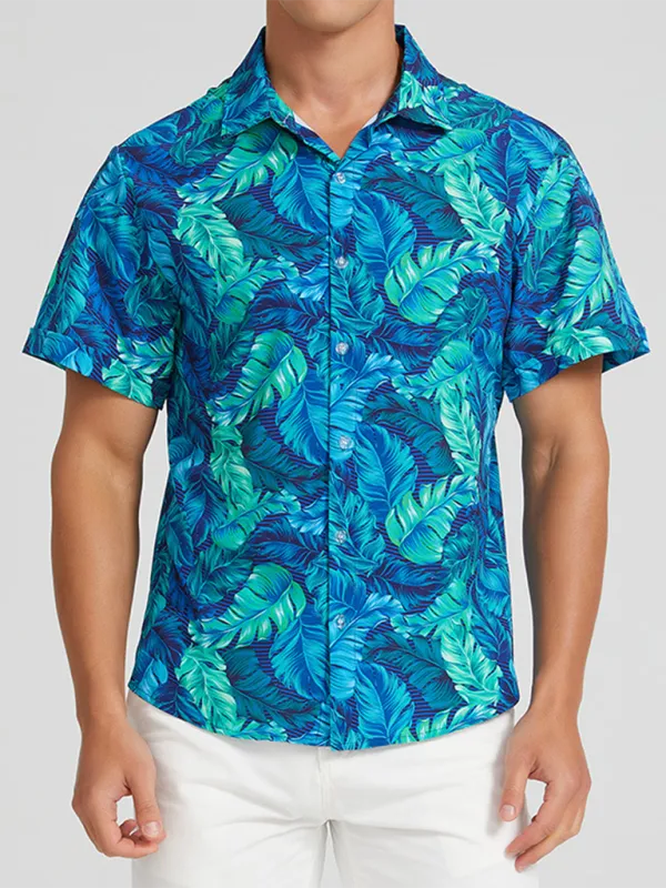 Hawaiian Shirt for Men's Beach Adventures