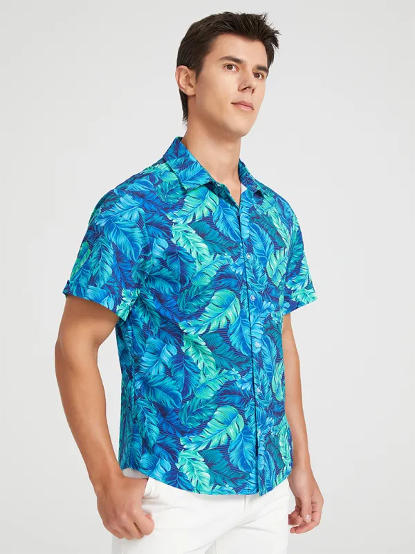 Hawaiian Shirt for Men's Beach Adventures