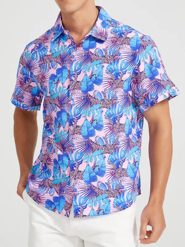 Hawaiian Shirt for Men's Beach Adventures