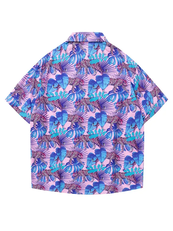 Hawaiian Shirt for Men's Beach Adventures