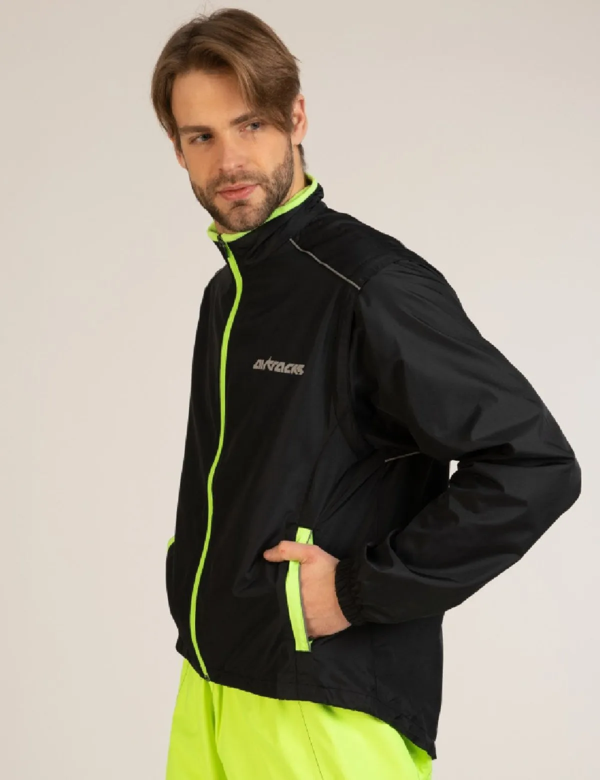 Herren Multifunktionelle Jacke - Weste Pro Air Schwarz