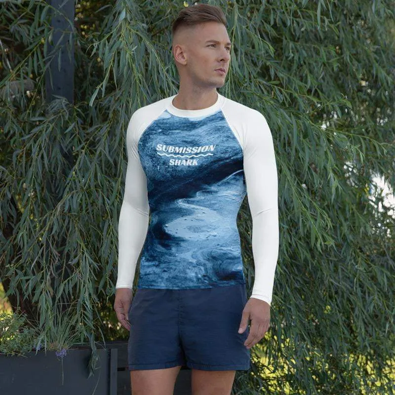 Ice Magma ~ Men's BJJ Rash Guard