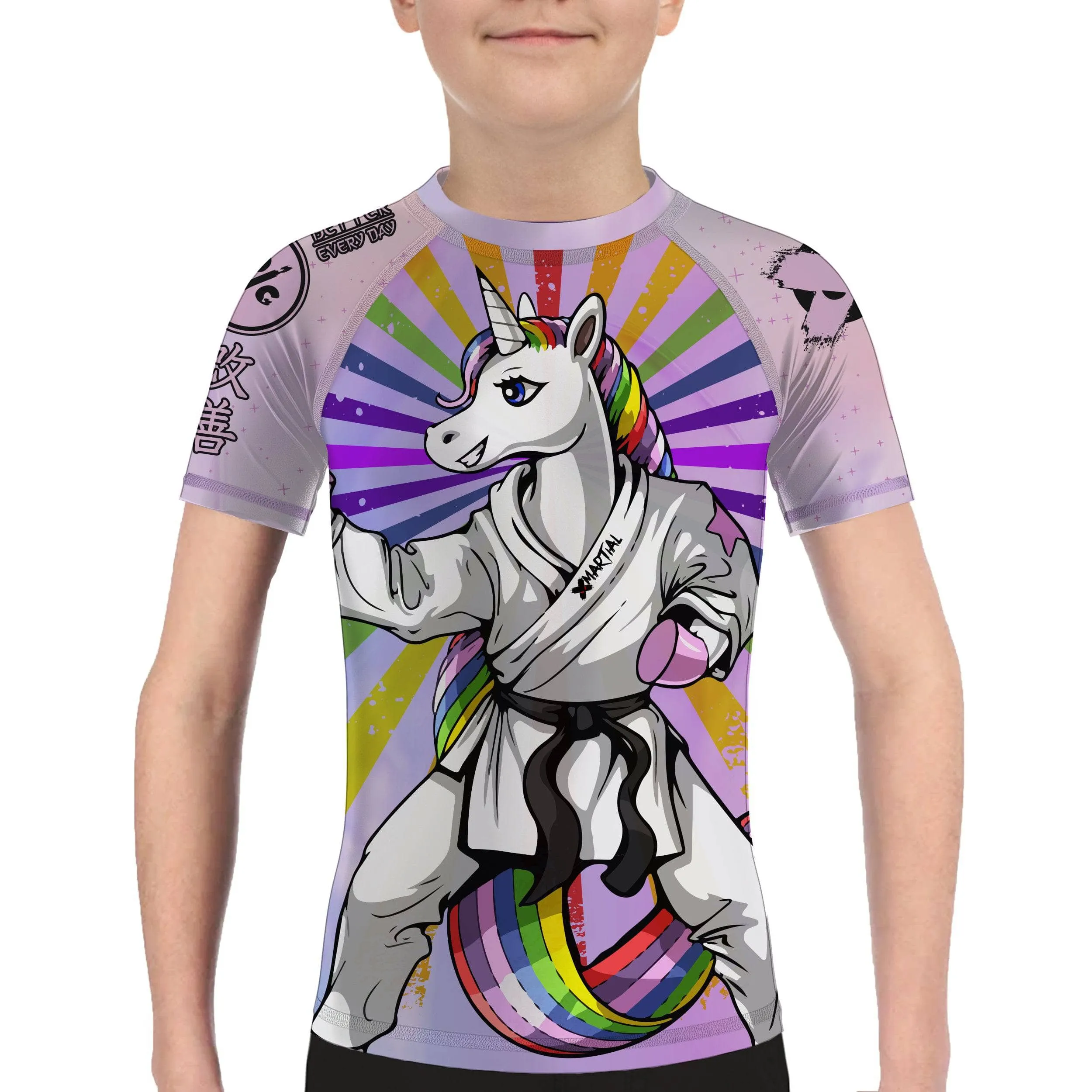 Jitsunicorn Kids BJJ Rash Guard