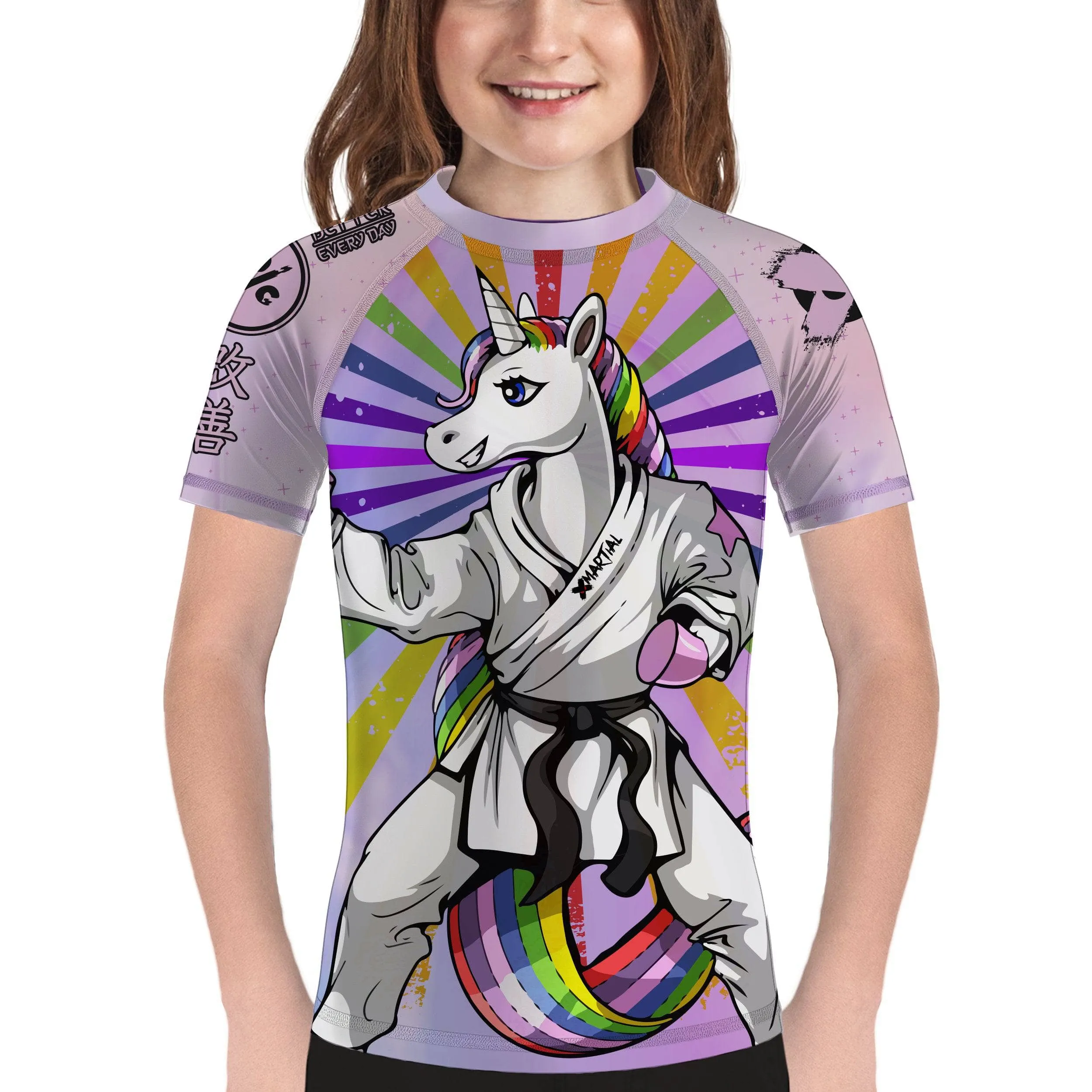 Jitsunicorn Kids BJJ Rash Guard